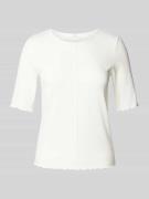 OPUS T-Shirt mit Rundhalsausschnitt in weiß in Weiss, Größe 38