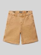 Jack & Jones Loose Fit Shorts mit Modell 'TONY' in Camel, Größe 146