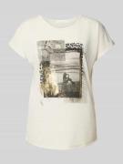 Christian Berg Woman T-Shirt mit Motiv-Print in Offwhite, Größe 36