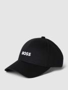 BOSS Basecap mit Label-Stitching in Black, Größe One Size