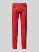 Pierre Cardin Tapered Fit Hose im 5-Pocket-Design Modell 'Lyon' in Rot...