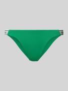 TOMMY HILFIGER Bikini-Slip mit Label-Print in Gruen, Größe XS