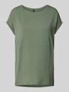 Vero Moda T-Shirt mit Kappärmeln Modell 'AVA' in Schilf, Größe XS