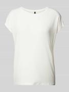 Vero Moda T-Shirt mit Kappärmeln Modell 'AVA' in Weiss, Größe M