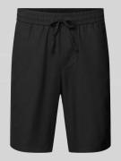 Only & Sons Shorts mit elastischem Bund Modell 'LINUS' in Black, Größe...