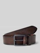 Lloyd Men's Belts Gürtel mit Dornschließe in Dunkelbraun, Größe 105