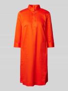 Christian Berg Woman Knielanges Kleid mit Stehkragen in Rot, Größe 36