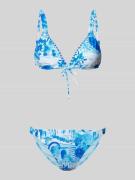 Shiwi Bikini mit Allover-Print Modell 'BINDI' in Blau, Größe 34