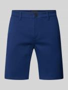 Blend Regular Fit Shorts mit Eingrifftaschen in Blau, Größe M