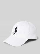 POLO RALPH LAUREN Basecap mit Logo-Stitching in Weiss, Größe 1