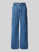 Only Wide Fit Jeans im Cargo-Look Modell 'HOPE' in Jeansblau, Größe 27...