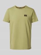 PME Legend T-Shirt mit Label-Patch Modell 'GUYVER' in Lind, Größe L