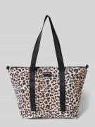 WOUF Tote Bag mit Animal-Print Modell 'Kim' in Sand, Größe One Size