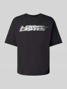 Low Lights Studios Relaxed Fit T-Shirt mit Label-Print Modell 'Lightni...