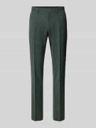Roy Robson Modern Fit Anzughose mit Bügelfalten in Gruen, Größe 26