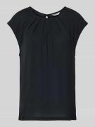 B.Young Blusenshirt mit gelegten Falten Modell 'Pearl' in Black, Größe...