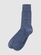 Burlington Socken im 2er-Pack in Jeansblau, Größe 40/46