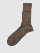 Falke Socken in melierter Optik in Mud, Größe 43/44