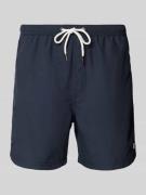 Bruun & Stengade Regular Fit Badehose mit Label-Detail Modell 'HAVANA'...