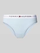 TOMMY HILFIGER Slip in unifarbenem Design mit elastischem Bund in Hell...