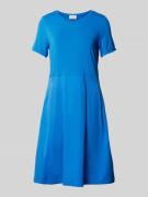 ROBE LÉGÈRE Knielanges Kleid im Stufen-Look in Bleu, Größe 40