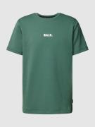 Balr. T-Shirt mit Label-Print Modell 'Q Series' in Gruen, Größe M