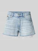 G-Star Raw Jeansshorts im Used-Look in Hellblau, Größe 24