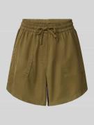 Only Shorts mit Eingrifftaschen Modell 'KENYA' in Khaki, Größe XS