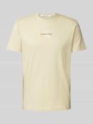Calvin Klein Jeans T-Shirt mit Rundhalsausschnitt in Grass, Größe S
