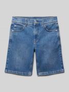 Tom Tailor Skinny Fit Jeansshorts im 5-Pocket-Design in Blau, Größe 14...