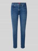 HUGO Skinny Fit Jeans im 5-Pocket-Design in Blau, Größe 30/32