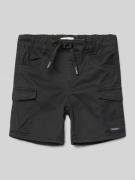 Name It Cargoshorts mit elastischem Bund Modell 'BEN' in Black, Größe ...