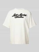 Low Lights Studios T-Shirt mit Label-Stitching Modell 'SHUTTER' in Ecr...