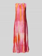 Emily Van den Bergh Maxikleid im Batik-Look in Pink, Größe 36