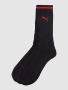 Puma Socken mit Stretch-Anteil im 3er-Pack in Black, Größe 47/49