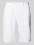 Tommy Jeans Shorts in unifarbenem Design Modell 'SCANTON' in Weiss, Gr...