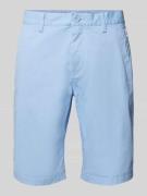 Tommy Jeans Shorts in unifarbenem Design Modell 'SCANTON' in Hellblau,...
