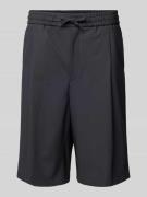 HUGO Shorts mit Eingrifftaschen in Black, Größe 46
