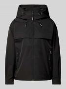 khujo Jacke mit Reißverschluss Modell 'BLAIR3' in Black, Größe XL