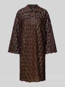 Weekend Max Mara Knielanges Kleid mit Lochmuster Modell 'AFFORI' in Du...