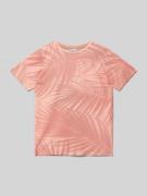 s.Oliver RED LABEL T-Shirt mit floralem Muster und Rundhalsausschnitt ...
