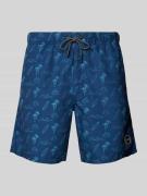 Shiwi Badehose mit Motiv-Print Modell 'Summer Surf' in Dunkelblau, Grö...