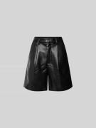Anine Bing Shorts in Leder-Optik in Black, Größe 32