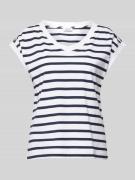 Esprit T-Shirt mit Kappärmeln in Weiss, Größe M