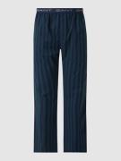 Gant Pyjama-Hose mit Streifenmuster in Marine, Größe XL