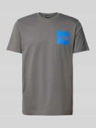 The North Face T-Shirt mit Label-Print Modell 'FINE' in Anthrazit, Grö...