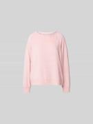 Juvia Sweatshirt aus Fleece in Rose, Größe XS