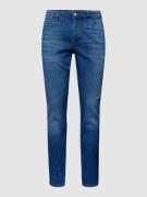 REVIEW Slim Fit Jeans mit Waschung in Blau, Größe 28/30