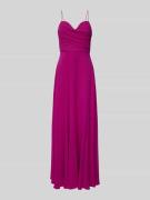 Laona Abendkleid mit Raffungen in Pink, Größe 34