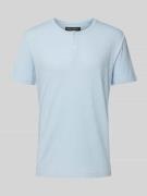 Marc O'Polo T-Shirt mit Rundhalsausschnitt in Hellblau, Größe S